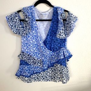 Tanya Taylor silk sleeveless top
